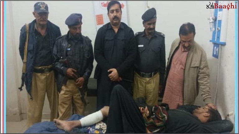 ٹھٹھہ: پولیس مقابلے میں ایک ملزم زخمی حالت میں گرفتار، پسٹل برآمد