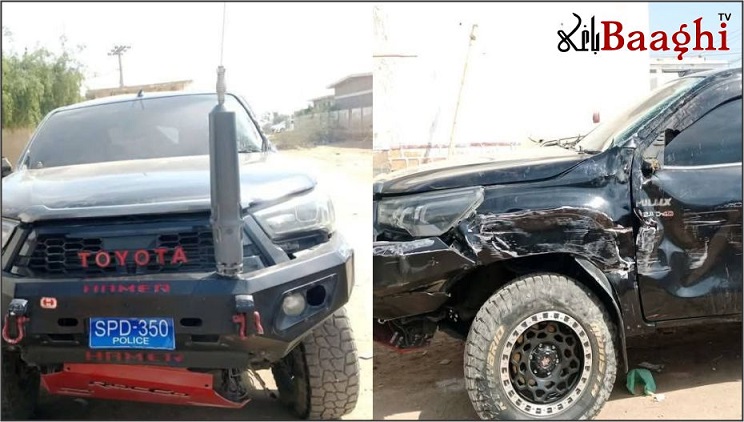 ٹھٹھہ:پولیس کی جعلی نمبر پلیٹ لگا کر منشیات سپلائی کرنے کی کوشش ناکام، ملزم گرفتار