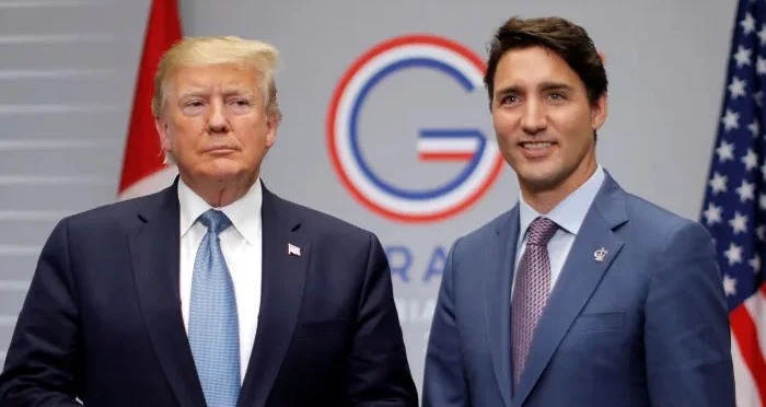 کینیڈاکا ٹرمپ پر جوابی وار،امریکی درآمدات پر 25 فیصد ٹیرف عائد کرنے کا اعلان