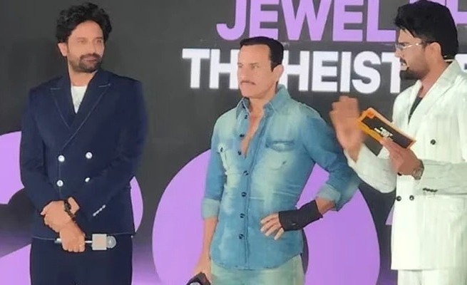 سیف علی خان  چاقو حملے میں صحتیابی کے بعدپہلی بار  تقریب میں شامل