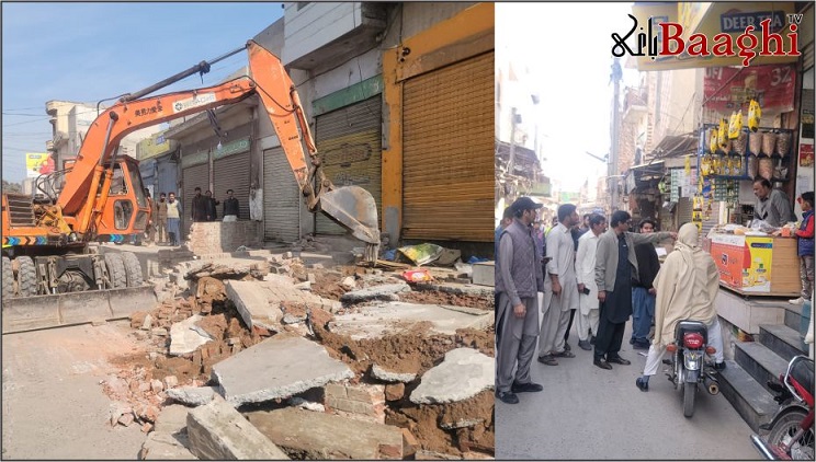 پنڈی بھٹیاں: تجاوزات کے خلاف بھرپور آپریشن، بازار کلیئر