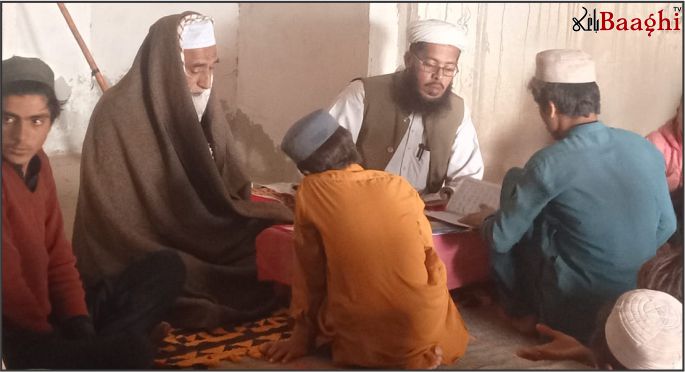 تنگوانی: دینی مدارس میں وفاق المدارس کے تحت امتحانات کا آغاز