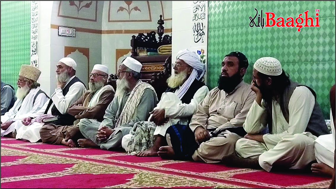 چنیوٹ: اتحاد علماء دیوبند کا اجلاس، دہشت گردی کی مذمت اور شہداء کو خراج تحسین