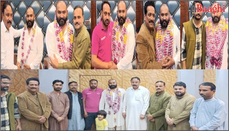 میرپورخاص: ایم کیو ایم رہنماؤں کی شہزاد بھائی کو عمرے کی مبارکباد