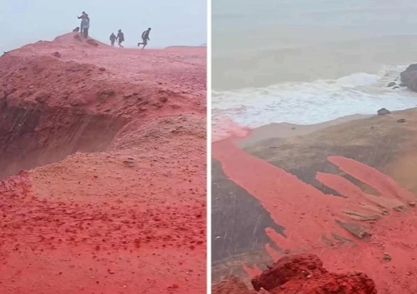 کیا واقعی ایران میں خونی بارش برسی؟