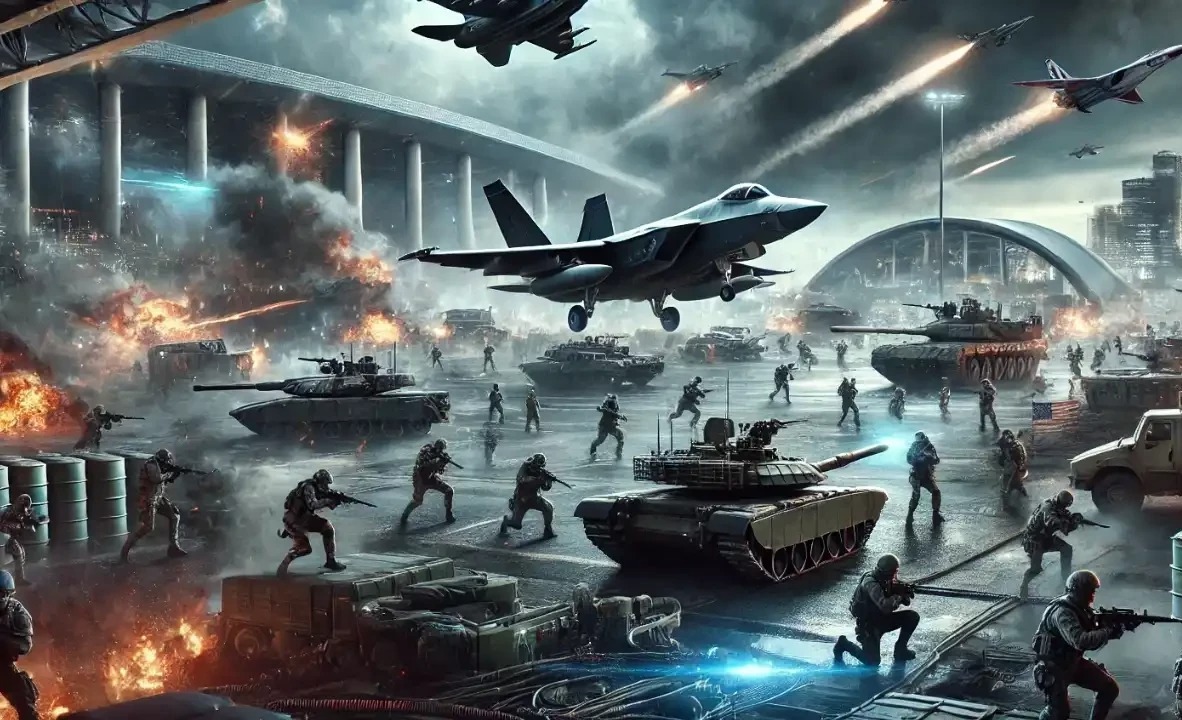 دنیا کے ایک بڑے حصے میں اس وقت جنگ جاری ہے،امریکی تحقیقاتی ادارہ