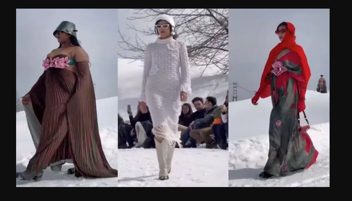 مقبوضہ کشمیر ،ماہ رمضان میں فیشن شو کا انعقاد