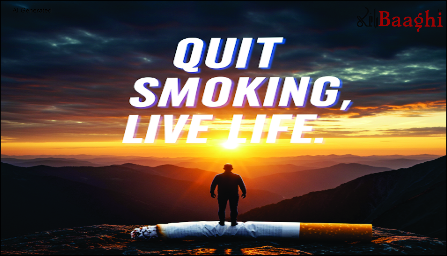 تمباکو نوشی چھوڑیں، زندگی جئیں