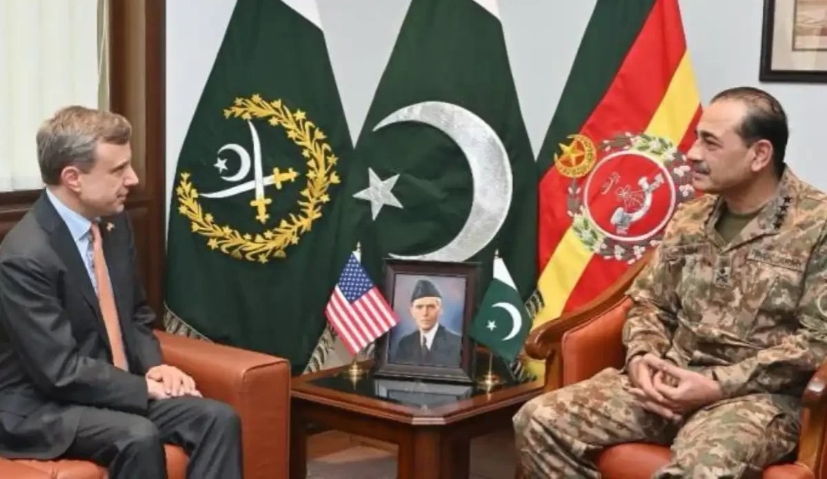آرمی چیف سے امریکا کےاعلی سطحی وفد   کی ملاقات