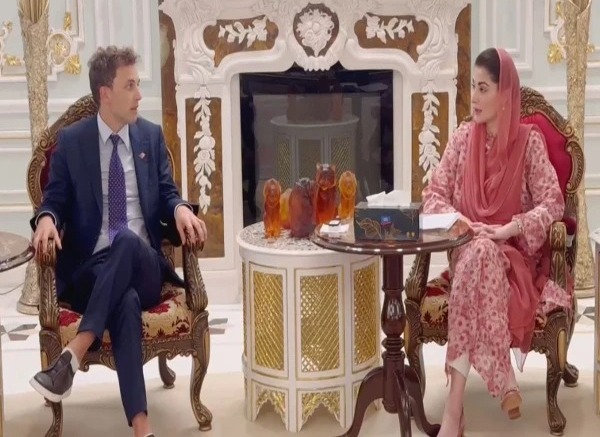 مریم نواز سے ورلڈ لبرٹی آرگنائزیشن کے وفد کی ملاقات