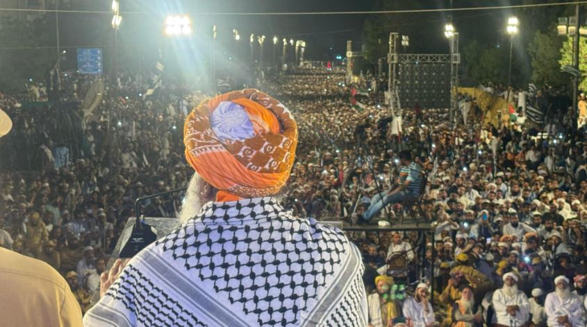 فلسطینی عوام سے اظہار یکجہتی کے لیے جدوجہد جاری رہے گی، مولانا فضل الرحمن