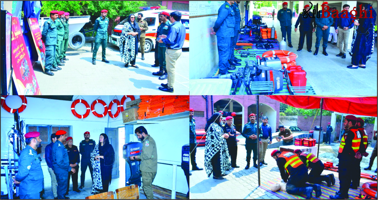 سیالکوٹ: سیلابی تیاریوں کا جائزہ، ریسکیو 1122 کے انتظامات اطمینان بخش قرار