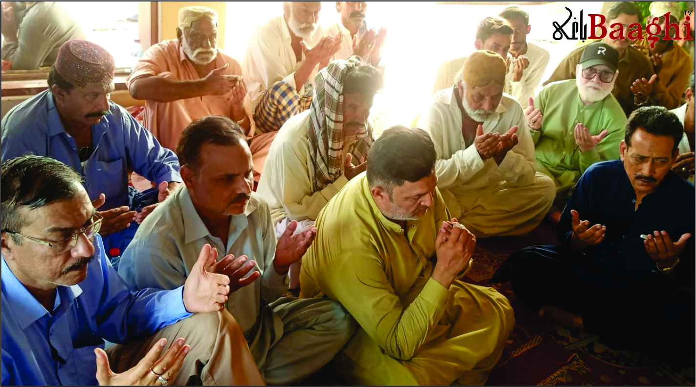 میرپورخاص: ایم کیو ایم پاکستان کی جانب سے لالا رانگڑ کے بیٹے کے انتقال پر تعزیت