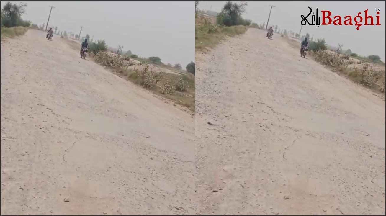 اوکاڑہ: ملگدا چوک تا بونگہ حیات روڈ کھنڈرات میں تبدیل، حادثات اور وارداتیں روز کا معمول