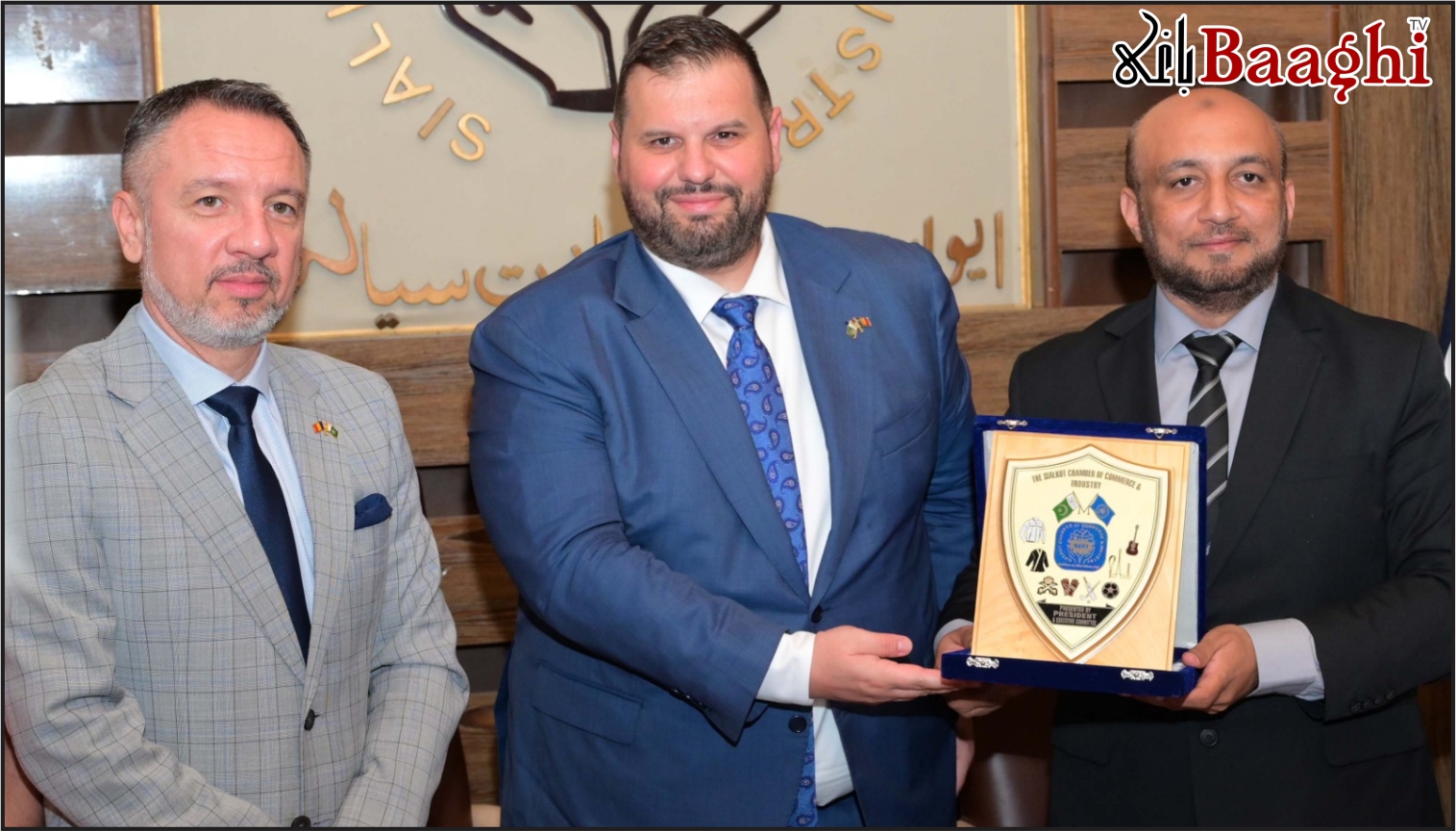 رومانیہ کے سفیر کا سیالکوٹ چیمبر کا دورہ، دو طرفہ تجارت کے فروغ پر زور