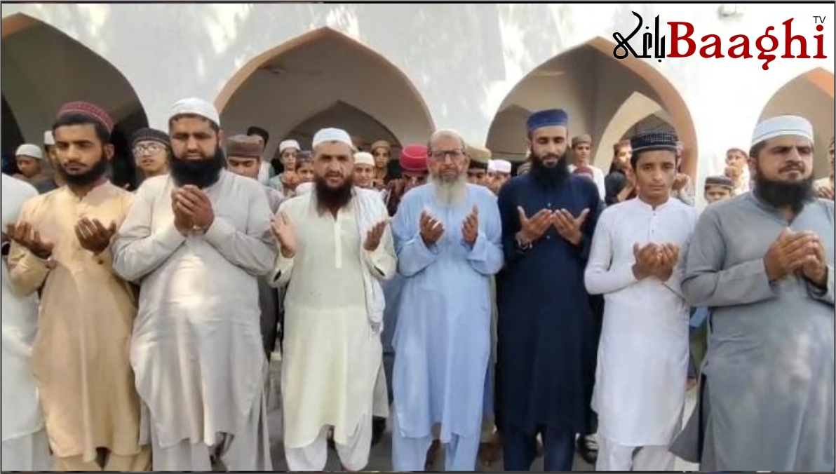 اوچ شریف: دینی مدرسے کی ریلی، پاک فوج سے یکجہتی، شہداء کو خراجِ عقیدت