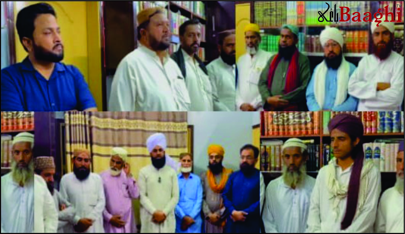 میرپورخاص: علماء و مشائخ کا لبیک یا اقصیٰ و دفاع پاکستان ریلی نکالنے کا اعلان