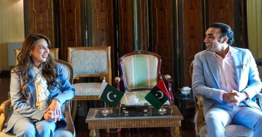 بلاول بھٹو سے امریکی ناظم الامور  کی ملاقات، دو طرفہ تعلقات پر تبادلہ خیال