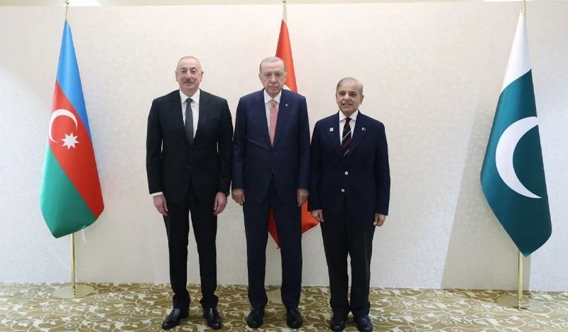 پاکستان، ترکیہ اور آذربائیجان کے درمیان دوسرا سہ فریقی اجلاس