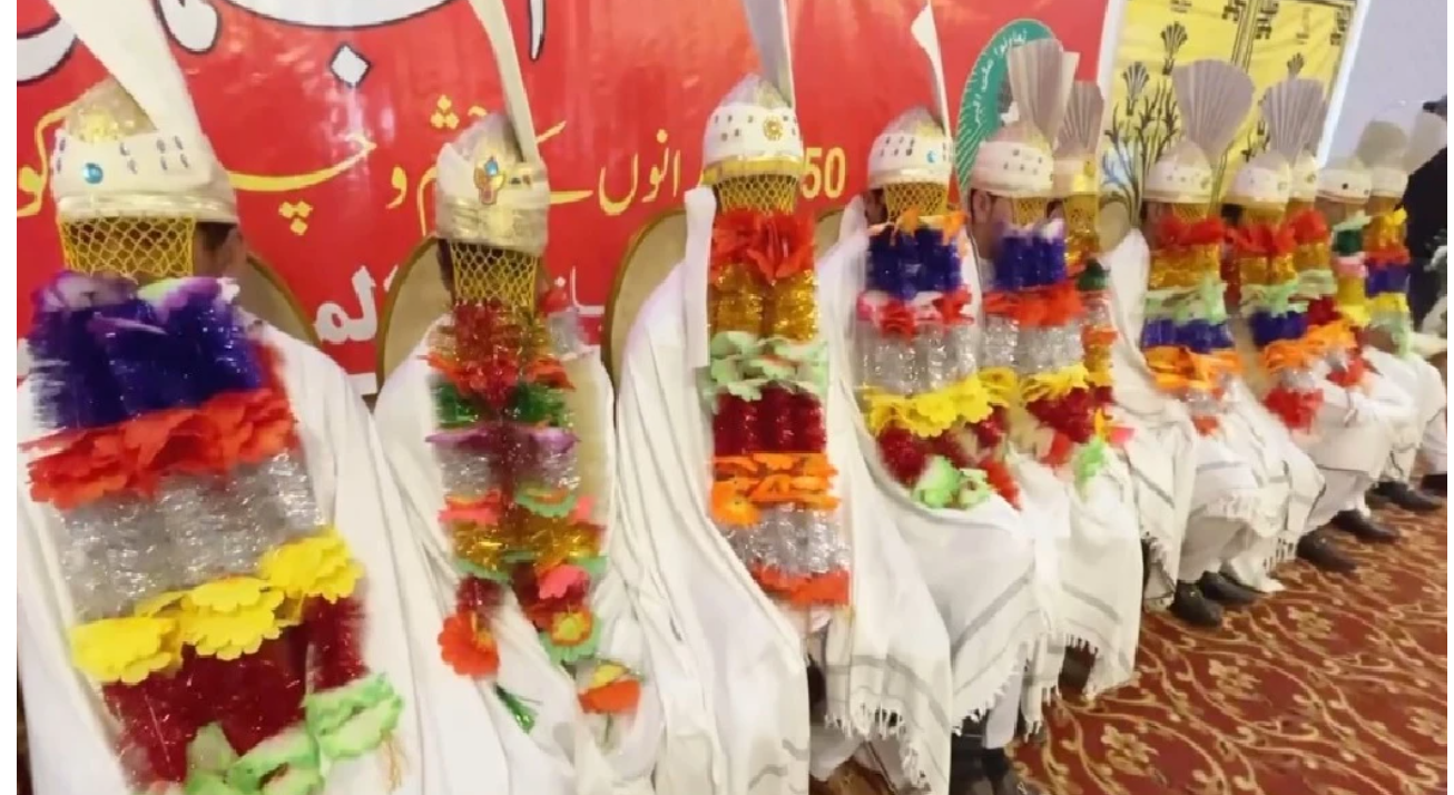 گلگت بلتستان میں 25 مستحق جوڑوں کی اجتماعی شادی کی پروقار تقریب