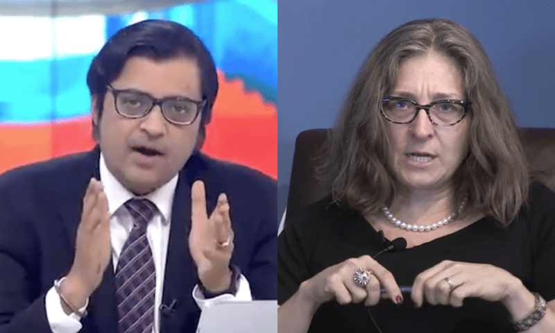 امریکی پروفیسر نے ارنب گوسوامی کا ٹاک شو چھوڑ کر جانے کی  وجہ بتا دی