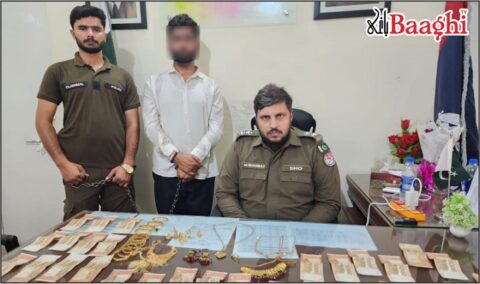 ڈسکہ: 90 لاکھ کی چوری چند گھنٹوں میں حل، بھتیجا گرفتار، مال برآمد