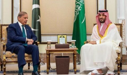 دوحہ میں شہباز شریف اور سعودی ولی عہد  کی اہم ملاقات