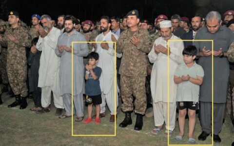 امن کی قیمت چکاتے میجر معیز شہید کے معصوم بچے