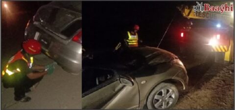 بہاولپور: ڈی ایچ اے کے قریب کار حادثہ، ایک جاں بحق، تین نوجوان شدید زخمی