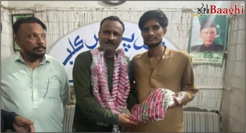 میرپورخاص: نیشنل پریس کلب میں اقبال سولنگی کی سالگرہ کی تقریب، صحافیوں کی بھرپور شرکت