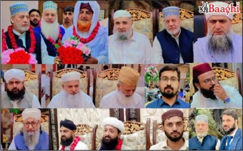 سیالکوٹ: محمد فلک قادری کی ولیمہ تقریب، مذہبی اجتماع میں بدل گئی