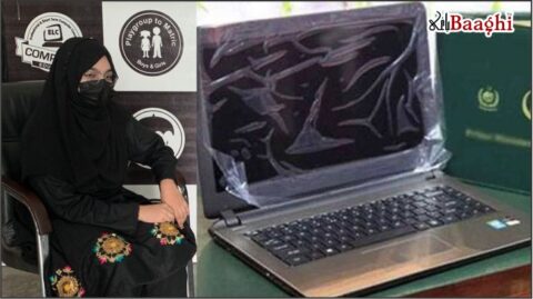 سیالکوٹ: طالبہ علیزہ آصف کے 1052 نمبر، لیپ ٹاپ انعام، علاقہ کا نام روشن