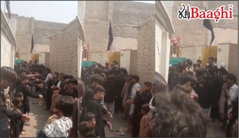 پیر عادل: سات محرم کا مرکزی جلوس، عزاداری و لنگر کا وسیع انتظام