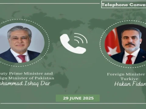 اسحاق ڈار سےترک وزیر خارجہ کارابطہ، غزہ کی صورتحال پر تشویش کا اظہار