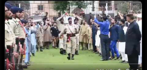 بلوچستان میں شہید  میجر رب نواز گیلانی کی نماز جنازہ ادا