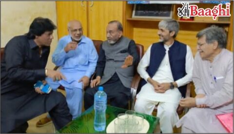 سیالکوٹ: محرم الحرام کے انتظامات کا جائزہ، منشاء اللہ بٹ اور فیصل اکرام کا دورہ،