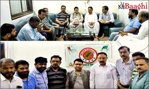 میرپورخاص: انجینئر عبدالعلیم خانزادہ کا دورہ، ایم کیو ایم رہنماؤں سے ملاقات،مسائل پر بات چیت