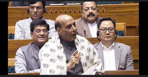 آپریشن سندور،راج ناتھ سنگھ لوک سبھا میں اپوزیشن کے سوالوں کو نظرانداز کر گئے