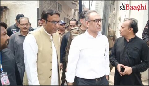 واربرٹن: کمشنر لاہور زید بن مقصود کا دورہ، 8 محرم کے جلوس و مجالس کے انتظامات کا جائزہ