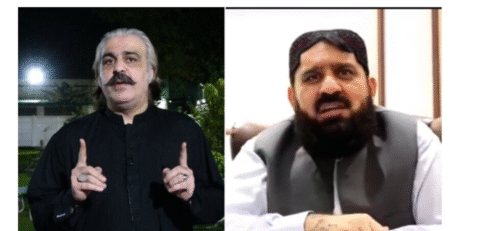 علی امین گنڈا پور کا چیلنج ،مولانا فضل الرحمان کے بھائی نے کھری کھری سنا دیں