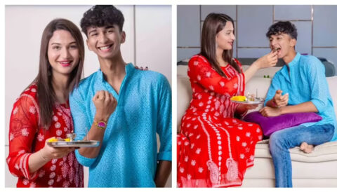 جنس تبدیل کرانیوالے سابق بھارتی کرکٹر کے بیٹے نے پہلی بار رکشا بندھن کا تہوار منایا