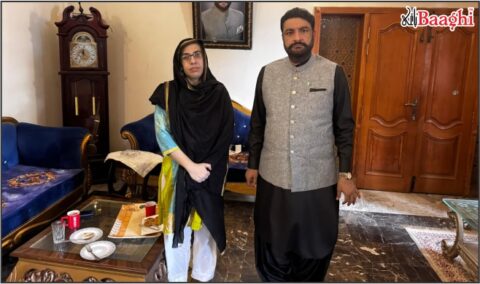 سینیر صحافی ملیحہ خان لودھی کی ایم این اے خرم منور منج سے اہم ملاقات