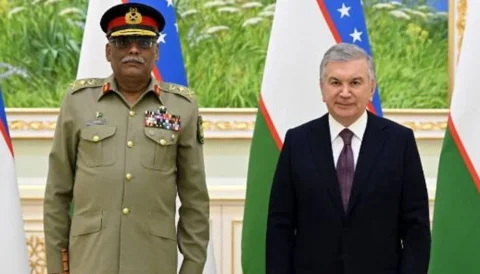 جنرل ساحر شمشاد کا ازبکستان کا دورہ، صدر و عسکری قیادت سے ملاقاتیں