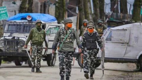 مقبوضہ کشمیر میں پاکستانی سرحد کے قریب رات کا کرفیو