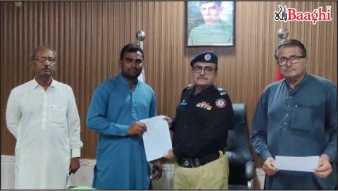 میرپورخاص: پولیس میں بھرتی، 300 امیدواروں کو آفر لیٹر جاری