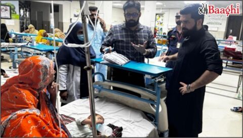 اوکاڑہ:ایڈیشنل ڈپٹی کمشنر ریونیو کا ڈی ایچ کیو ہسپتال کا اچانک دورہ، سہولیات بہتر بنانے کی ہدایت