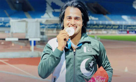 ایشین تھروئنگ چیمپئن شپ :پاکستان کے یاسر سلطان نے کانسی کا تمغہ جیت لیا