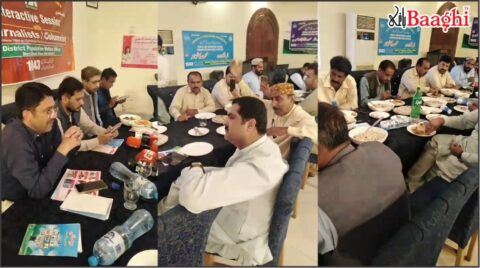 ڈیرہ غازی خان: محکمہ ہیلتھ اینڈ پاپولیشن کا خاندانی منصوبہ بندی پر صحافیوں کے لیے انٹرایکٹو سیشن