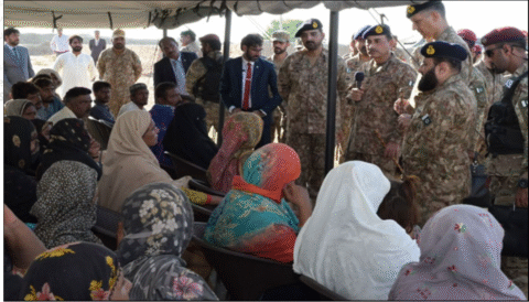 فیلڈ مارشل عاصم منیر کا قصور اور ملتان کے سیلاب زدہ علاقوں کا دورہ