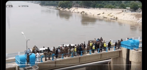 گڈو بیراج میں اونچے درجے کے سیلاب کی پیشگوئی